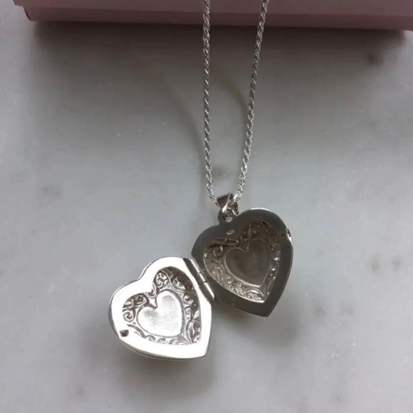 Sterling Silver Heart Locket - Picture 14 of 17